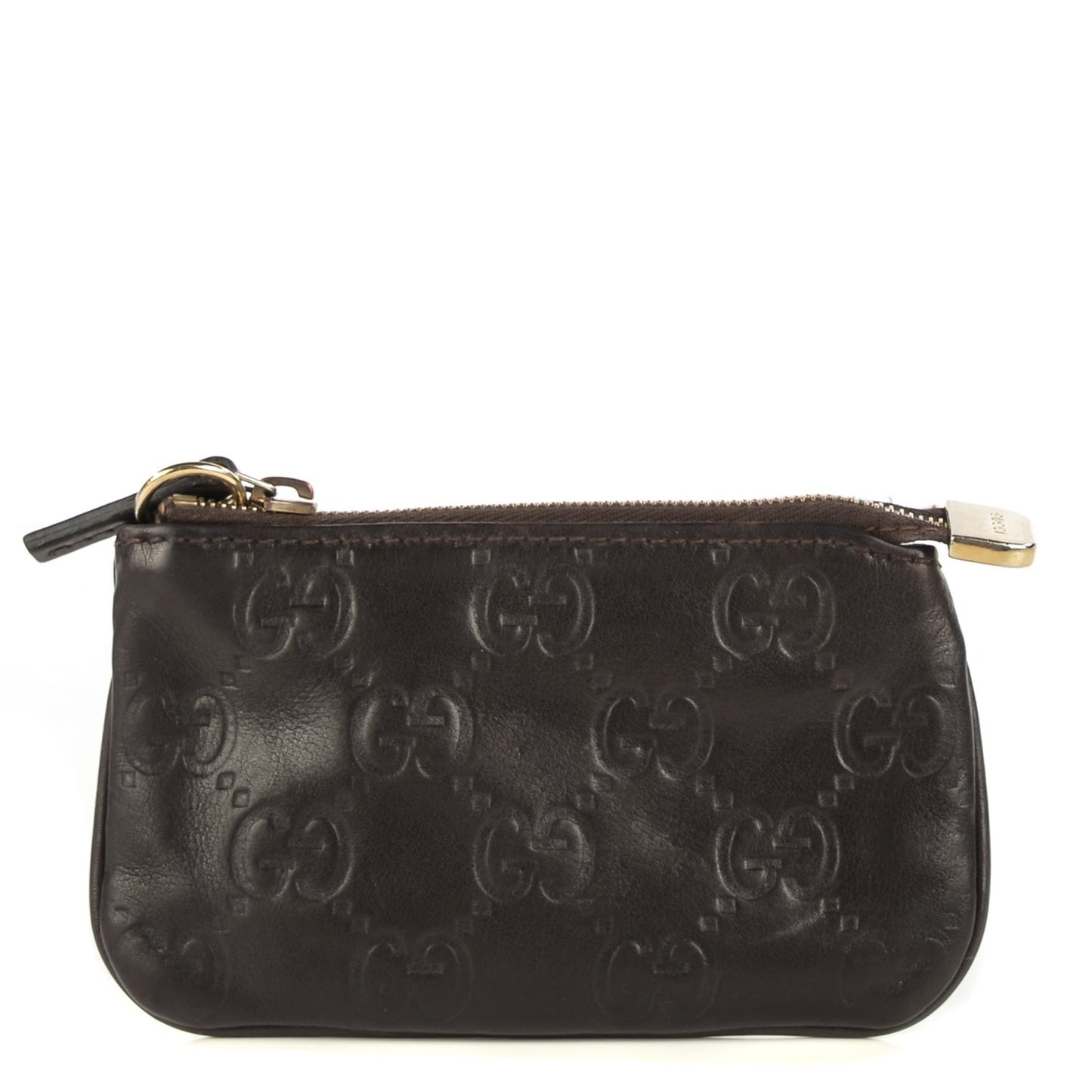 Guccissima Key Case Chocolate