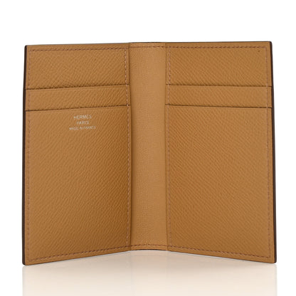 Hermes Epsom MC2 Euclide Card Holder Case Biscuit 5 of 6