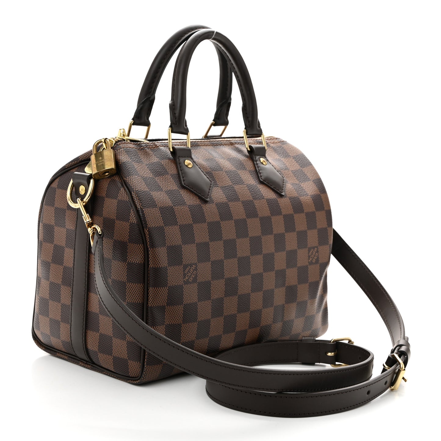 Damier Ebene Speedy Bandouliere 25