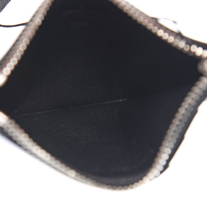 Saint Laurent Patent Calfskin 5 Fragments Zip Card Case Blue Majorelle 4 of 8
