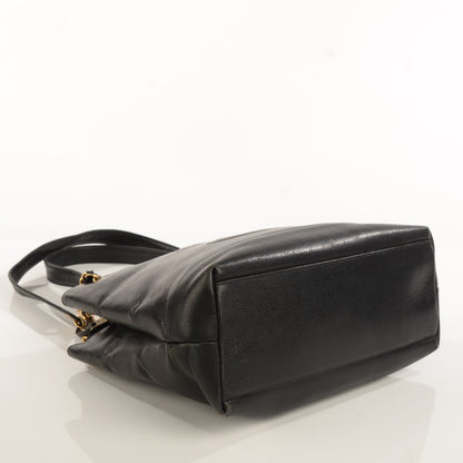 Chanel Caviar CC Shoulder Bag Black 4 of 10