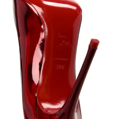 Christian Louboutin Metallic Patent Psychic So Kate 100 Pumps 39.5 Loubi 8 of 8