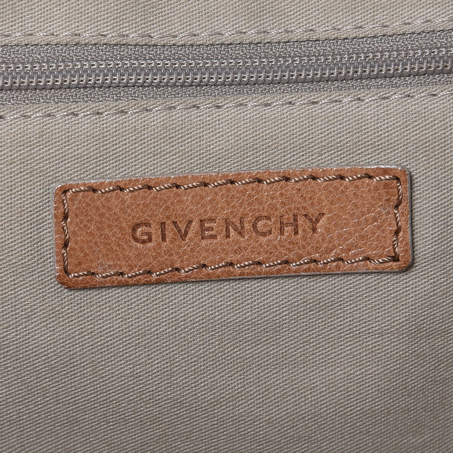Givenchy Wrinkled Lambskin Medium Nightingale Tan 7 of 14