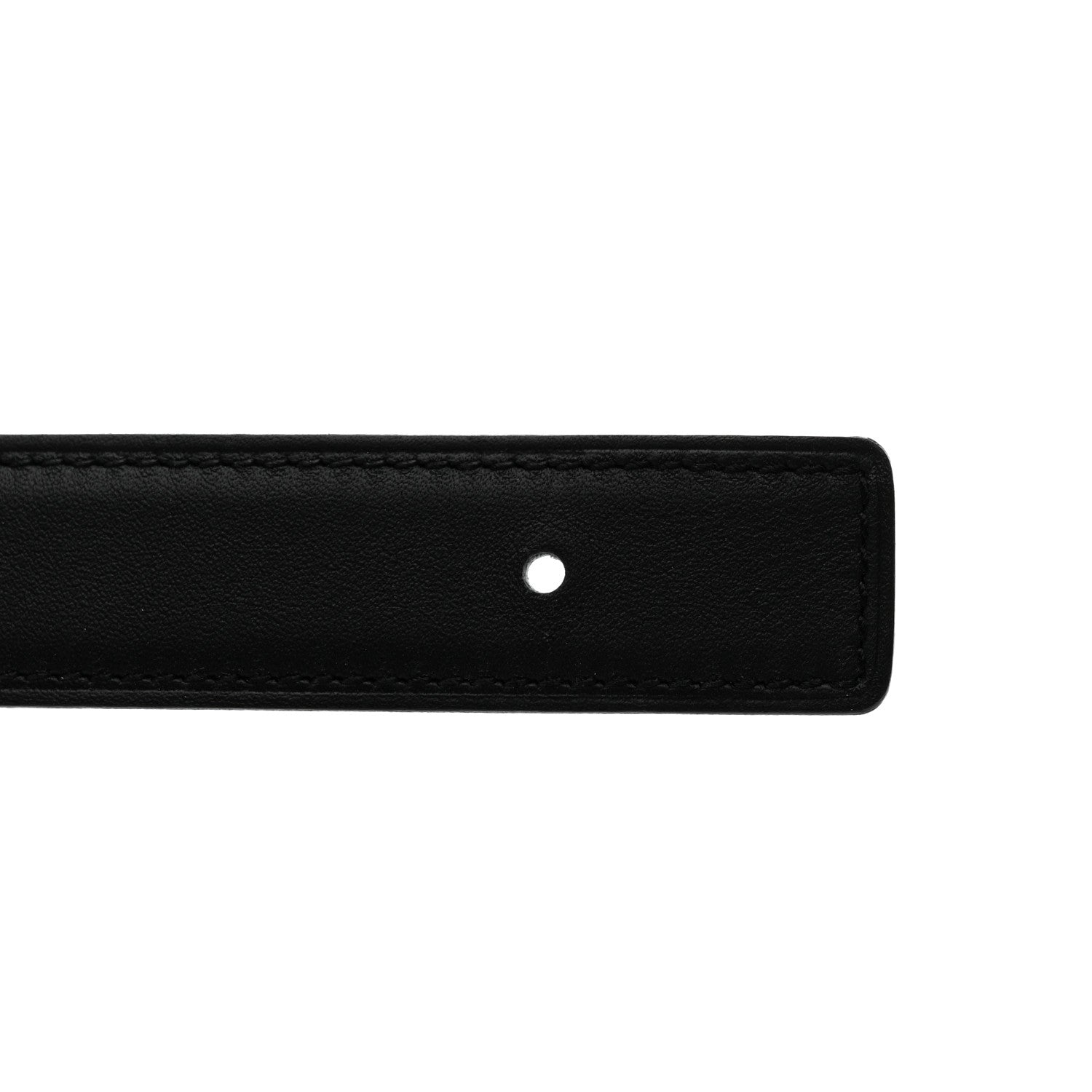 Hermes Swift Epsom 24mm Ancre Belt 85 34 Black Etoupe 7 of 10