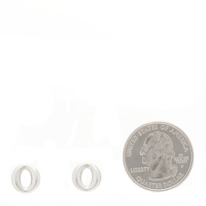 Tiffany Sterling Silver Elsa Peretti Sevillana Earrings 2 of 4