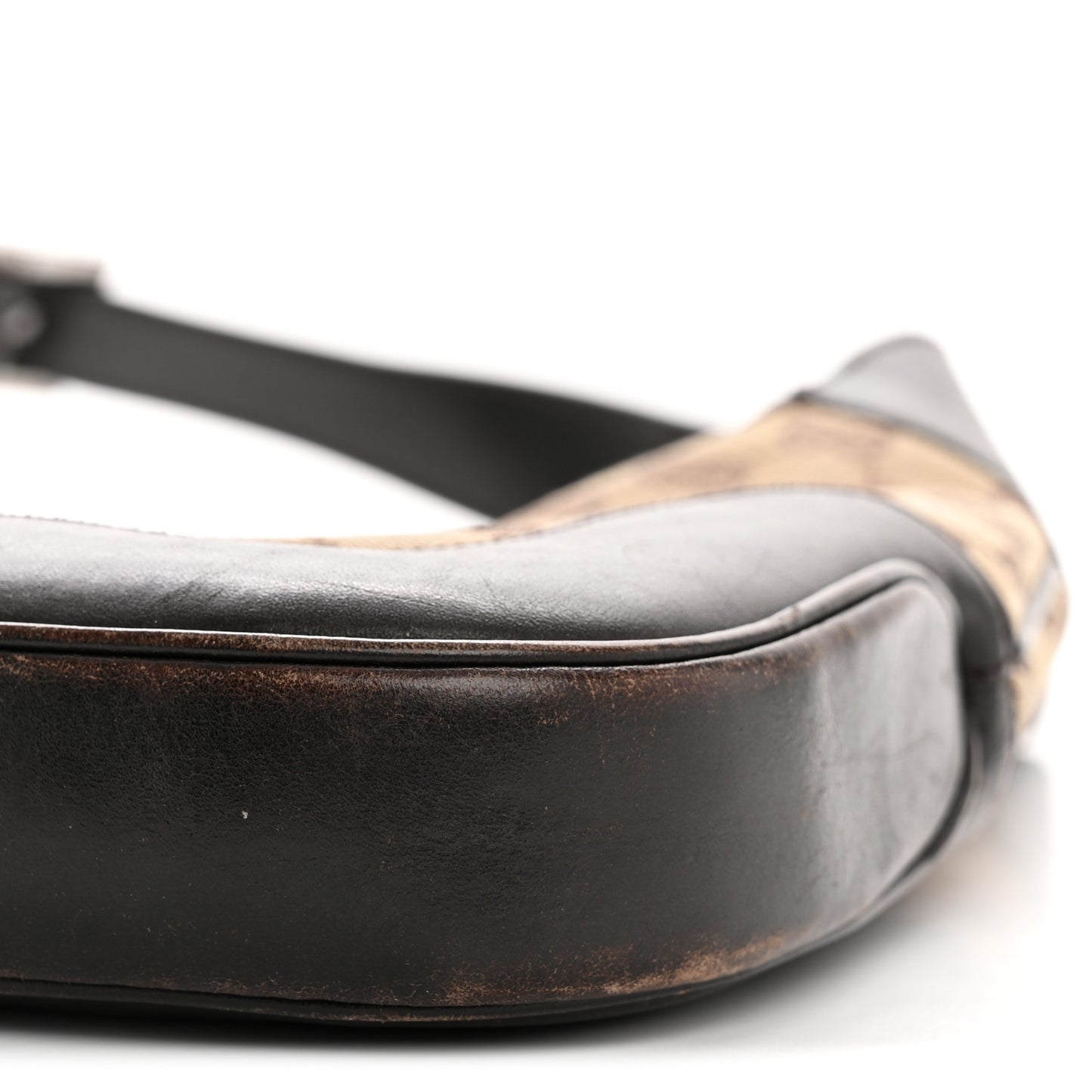 Monogram Web Jackie O Hobo Dark Brown