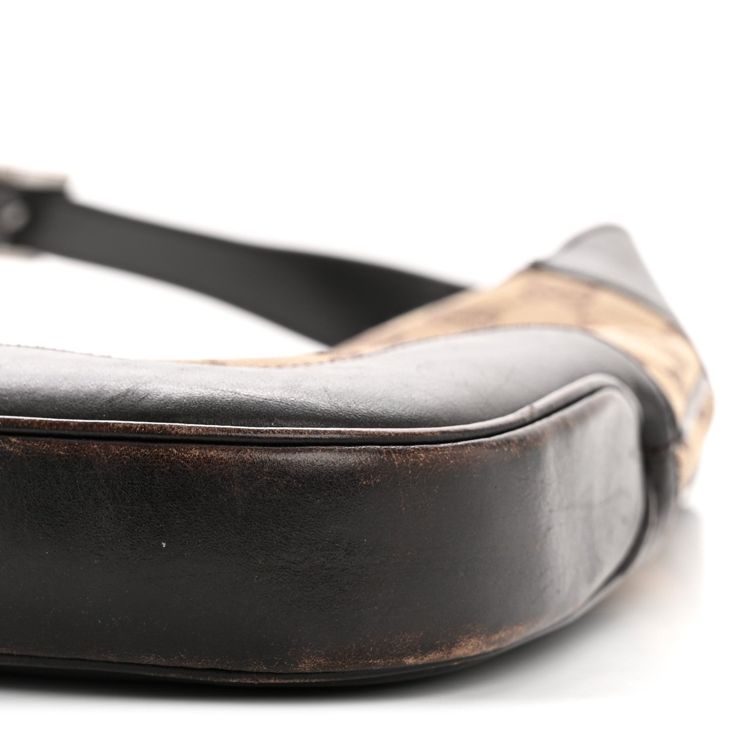 Gucci Monogram Web Jackie O Hobo Dark Brown 10 of 16