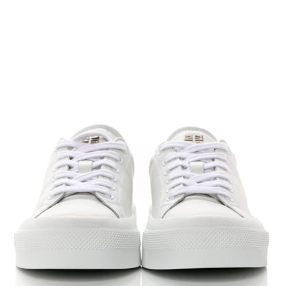 Givenchy Calfskin Womens City Sport Sneakers 38 White Beige 2 of 9