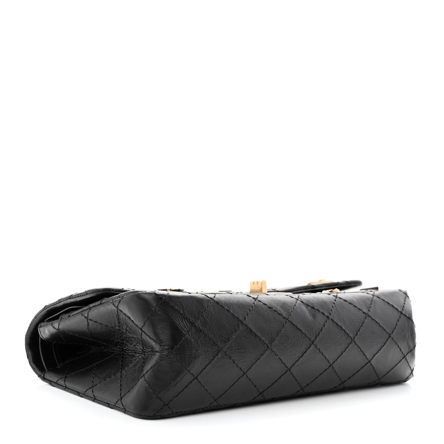 Aged Calfskin Lucky Charms 2.55 Reissue 225 Flap Black