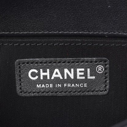 Chanel Calfskin Quilted Small Boy Flap So Black 7 of 9