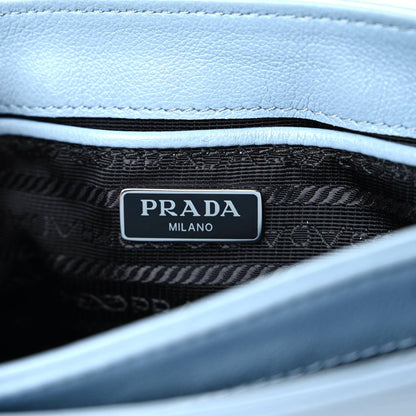 Prada Soft Calfskin Chain Crossbody Bag Astrale 8 of 8