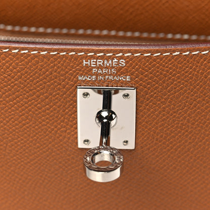 Hermes Epsom Kelly Sellier 25 Gold 6 of 10
