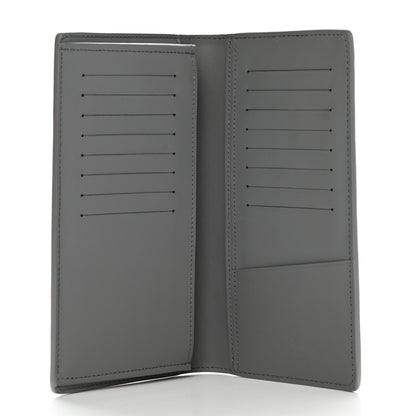 Louis Vuitton Calfskin Monogram Shadow Brazza Wallet Anthracite Gray 5 of 6