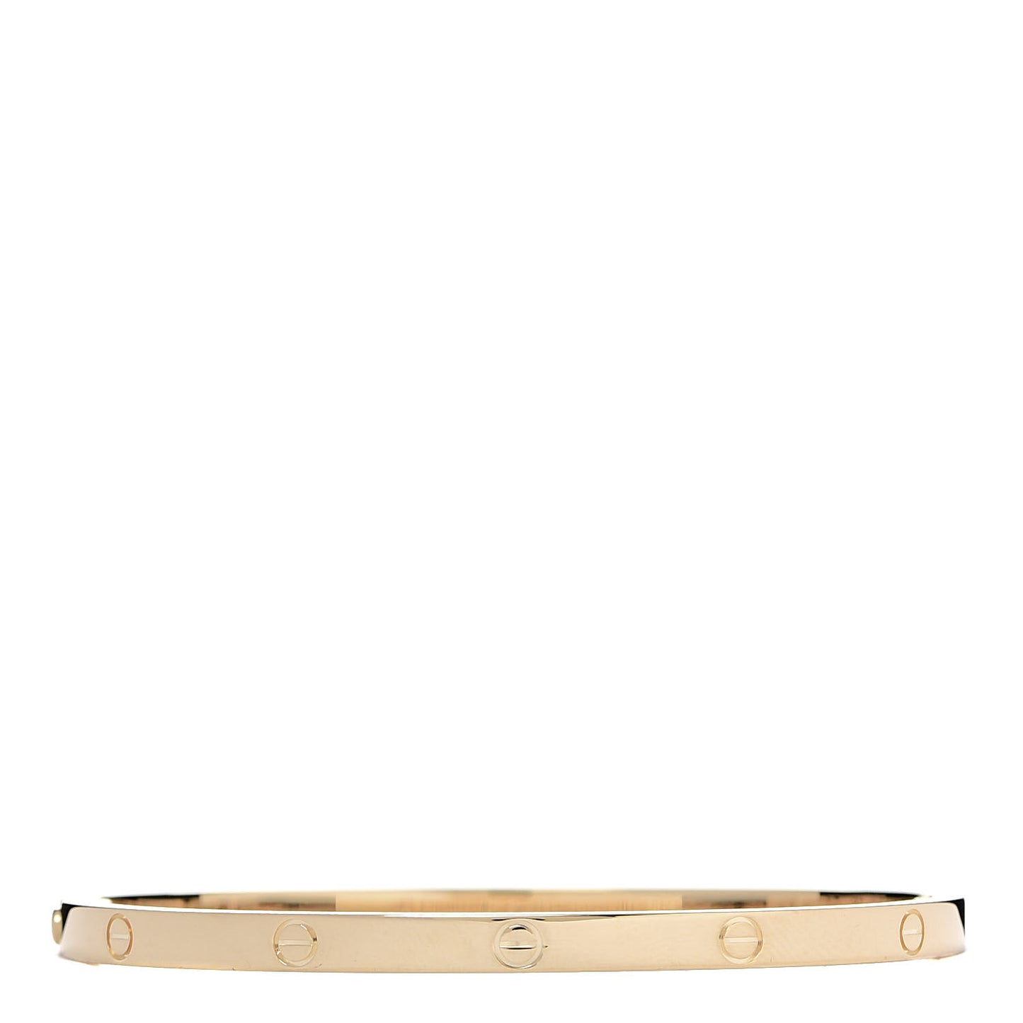 18K Yellow Gold Small LOVE Bracelet 16