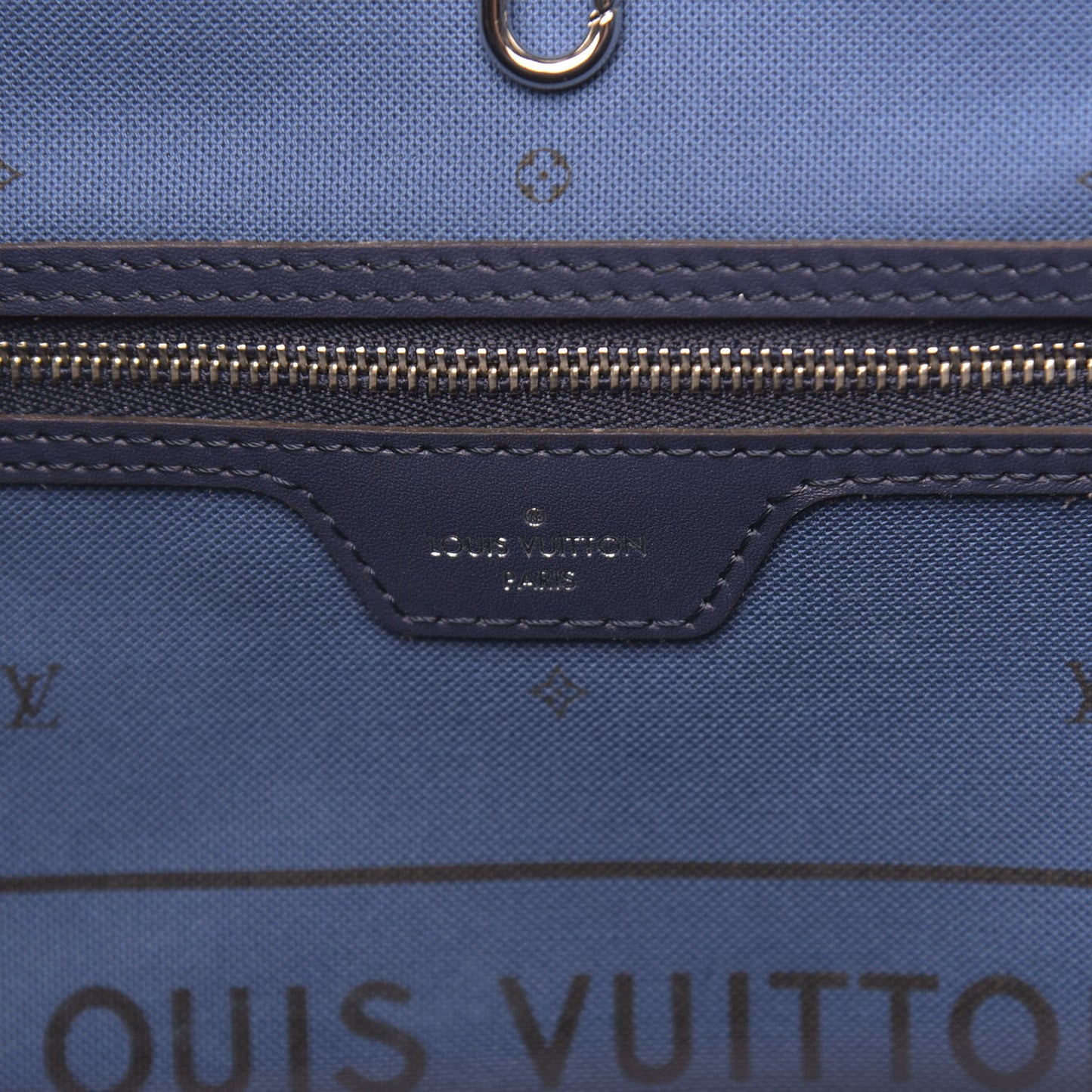 Monogram Escale Neverfull MM Blue
