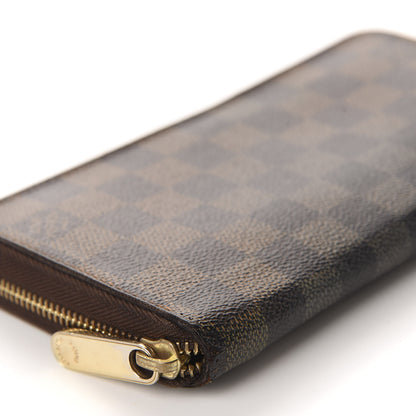 Louis Vuitton Damier Ebene Zippy Wallet 6 of 9
