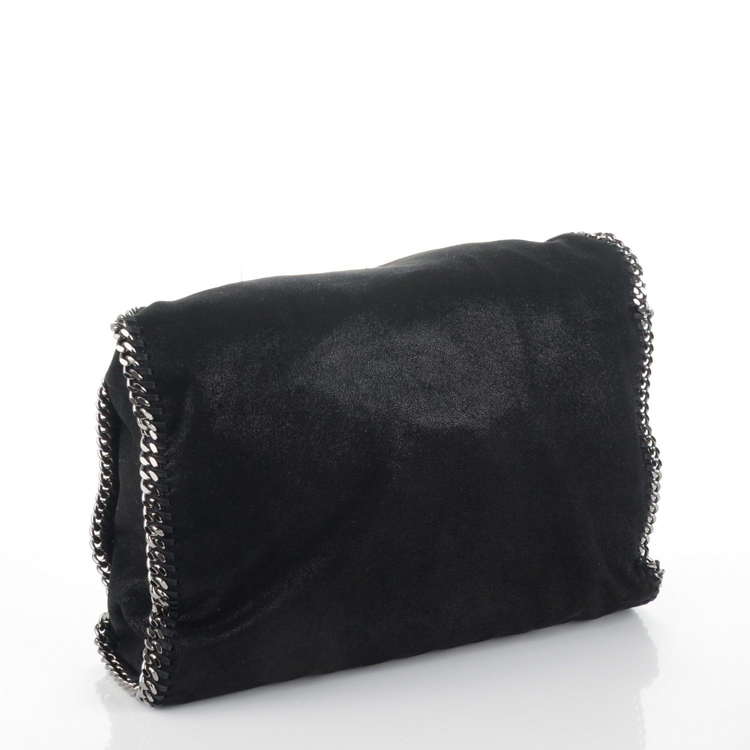 Stella McCartney Shaggy Deer Big Falabella Tote Black 4 of 8