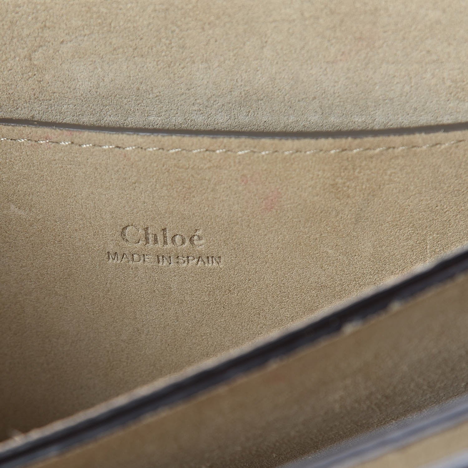 Chloe Suede Calfskin Small Faye Shoulder Bag Tobacco 6 of 9