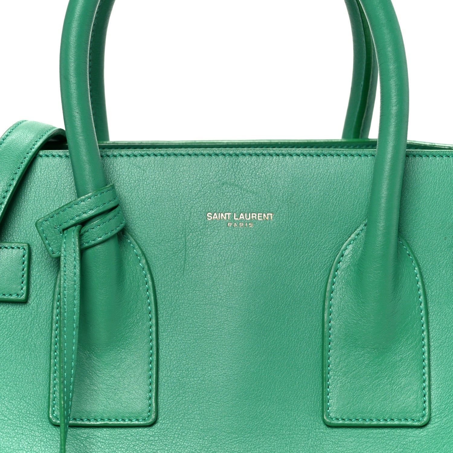 Saint Laurent Calfskin Small Sac De Jour Mint 10 of 12