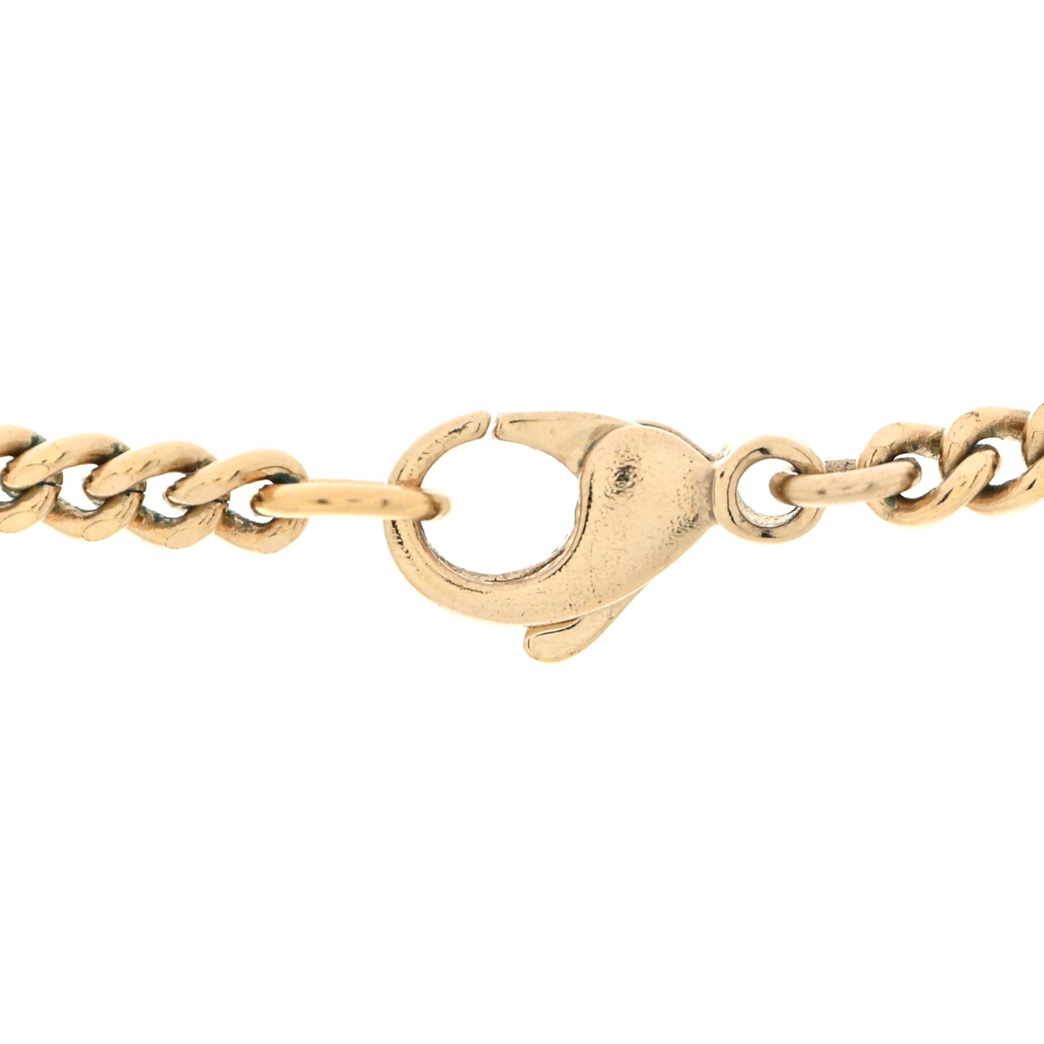 Chanel Crystal CC Flower Pendant Necklace Gold 6 of 6