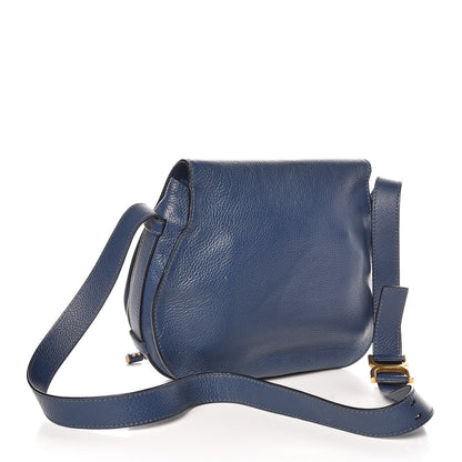 Chloe Calfskin Medium Marcie Round Crossbody Bag Royal Navy 3 of 10