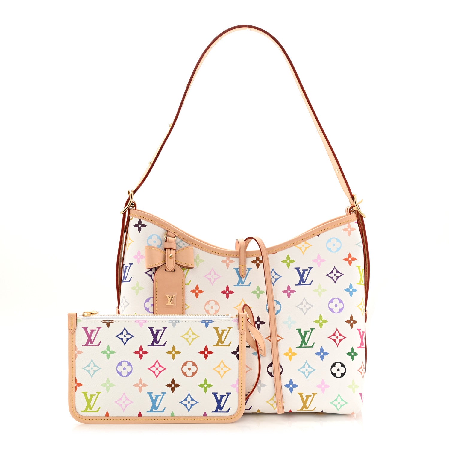 Louis Vuitton LV X TM Monogram Multicolor CarryAll PM White 4 of 19