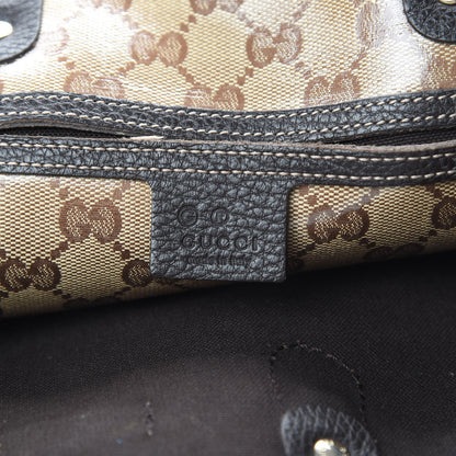 Gucci Crystal Monogram Joy Tote Dark Brown 6 of 13