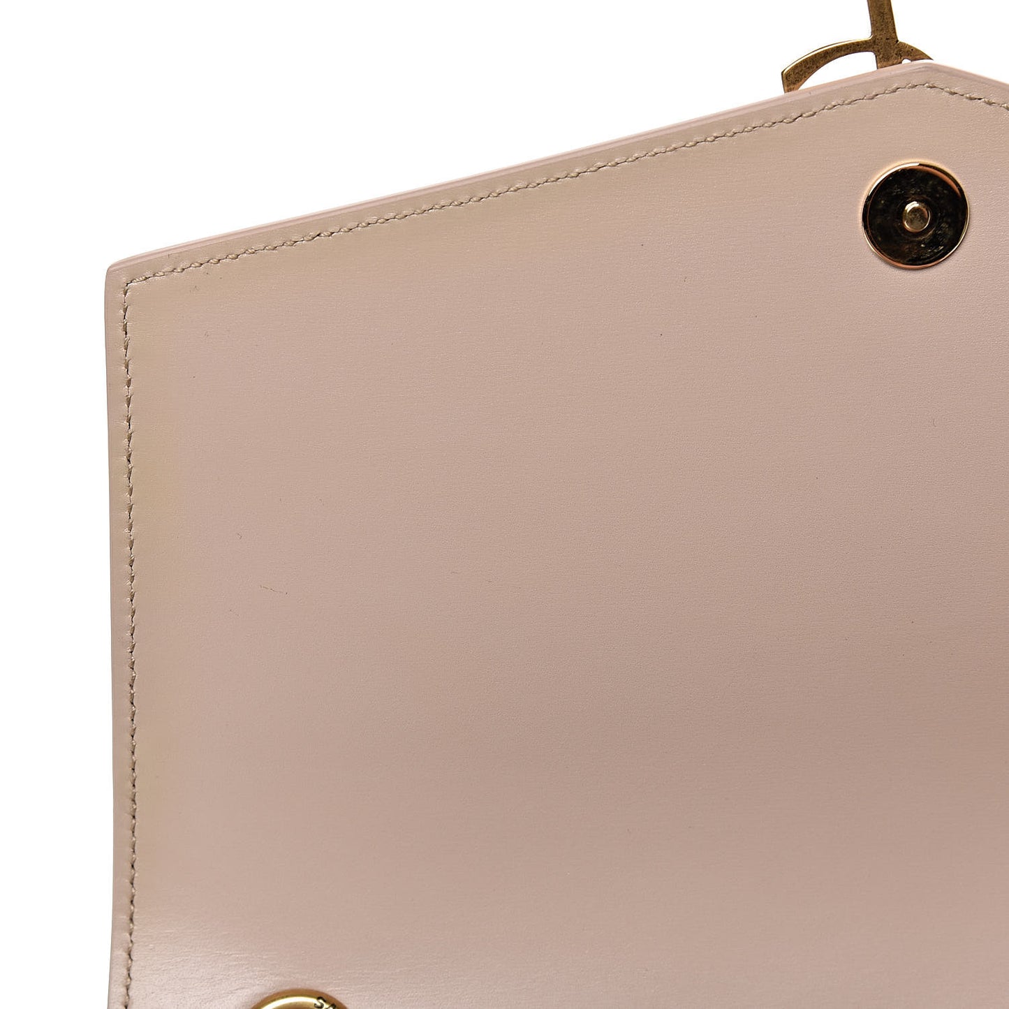 Smooth Calfskin Monogram Medium Sulpice Shoulder Bag Nude