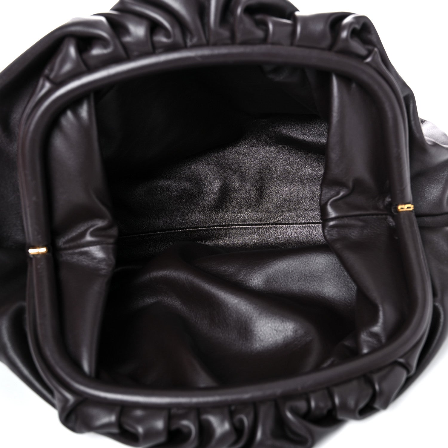 Bottega Veneta Smooth Butter Calf The Pouch Oversized Clutch Fondant 5 of 16