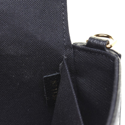 Louis Vuitton Empreinte Pochette Felicie Chain Wallet Black 9 of 12