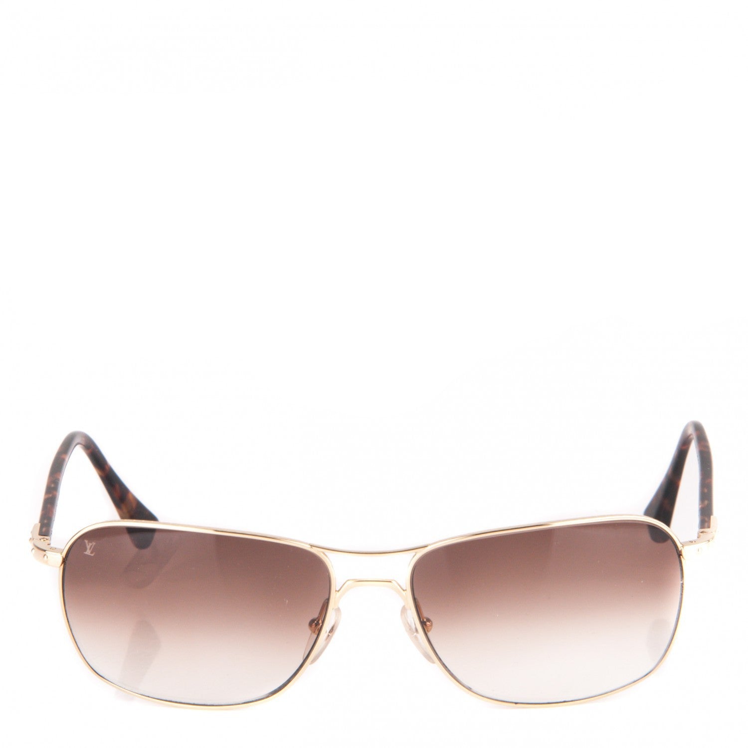 Louis Vuitton Conspiration Pilote Sunglasses Z0034U Gold 2 of 6