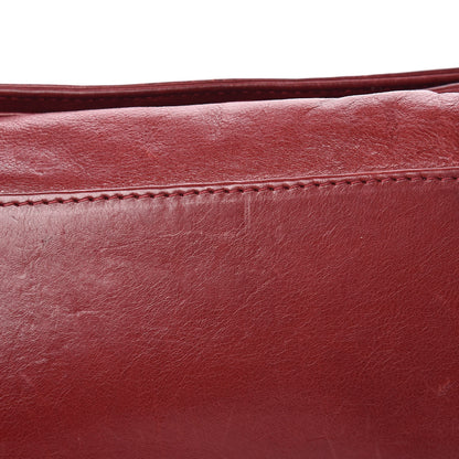 Chanel Lambskin CC Chain Shoulder Bag Red 12 of 15