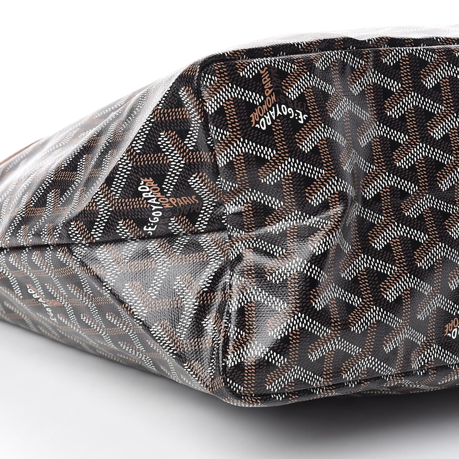 Goyard Goyardine Saint Louis PM Black Gold 10 of 11
