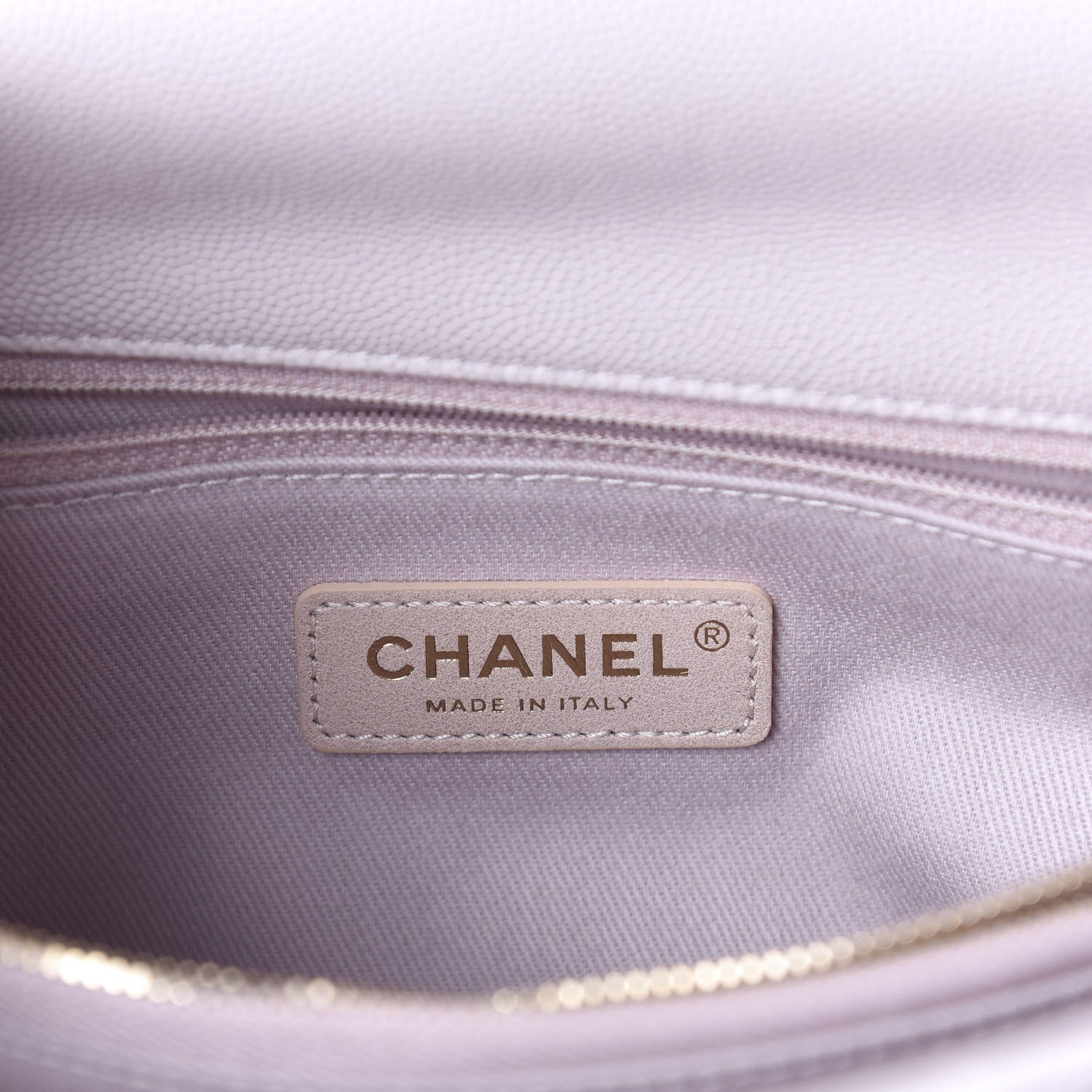 Chanel Caviar Quilted Small Coco Handle Flap Lilas Lilac 5 of 9