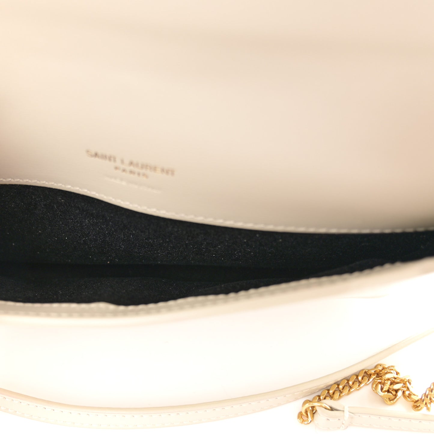 Smooth Calfskin Monogram Phone Holder Crossbody Crema Soft