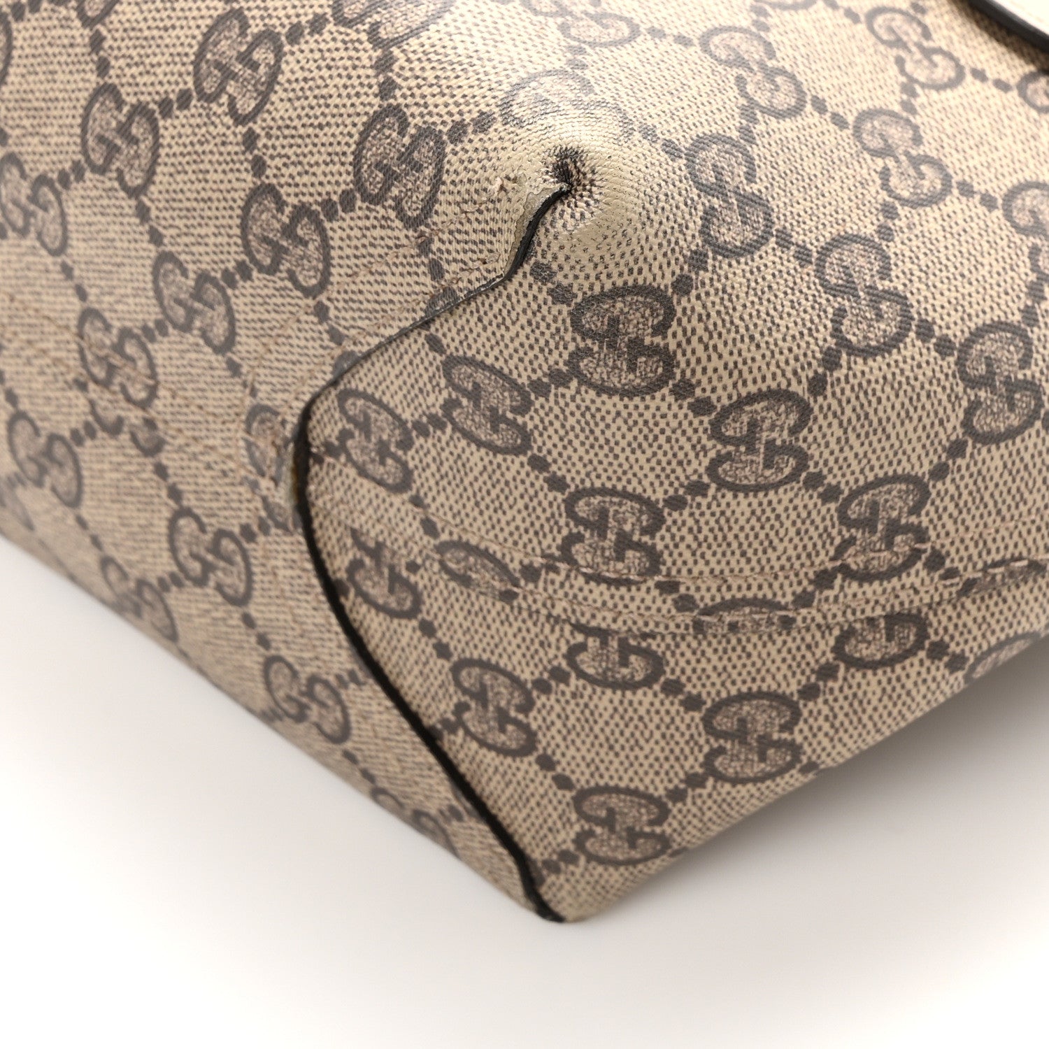 Gucci GG Supreme Monogram Medium Reversible Tote Beige Dark Cipria 14 of 15