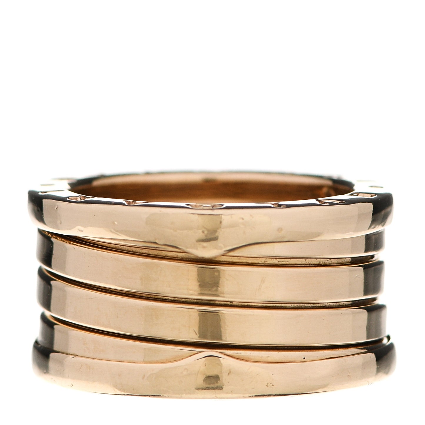 18K Yellow Gold B.Zero1 Four-Band Ring 50 5.25