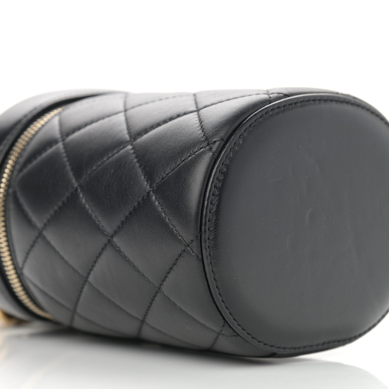 Chanel Lambskin Quilted Small Vanity Case Black 9 of 14
