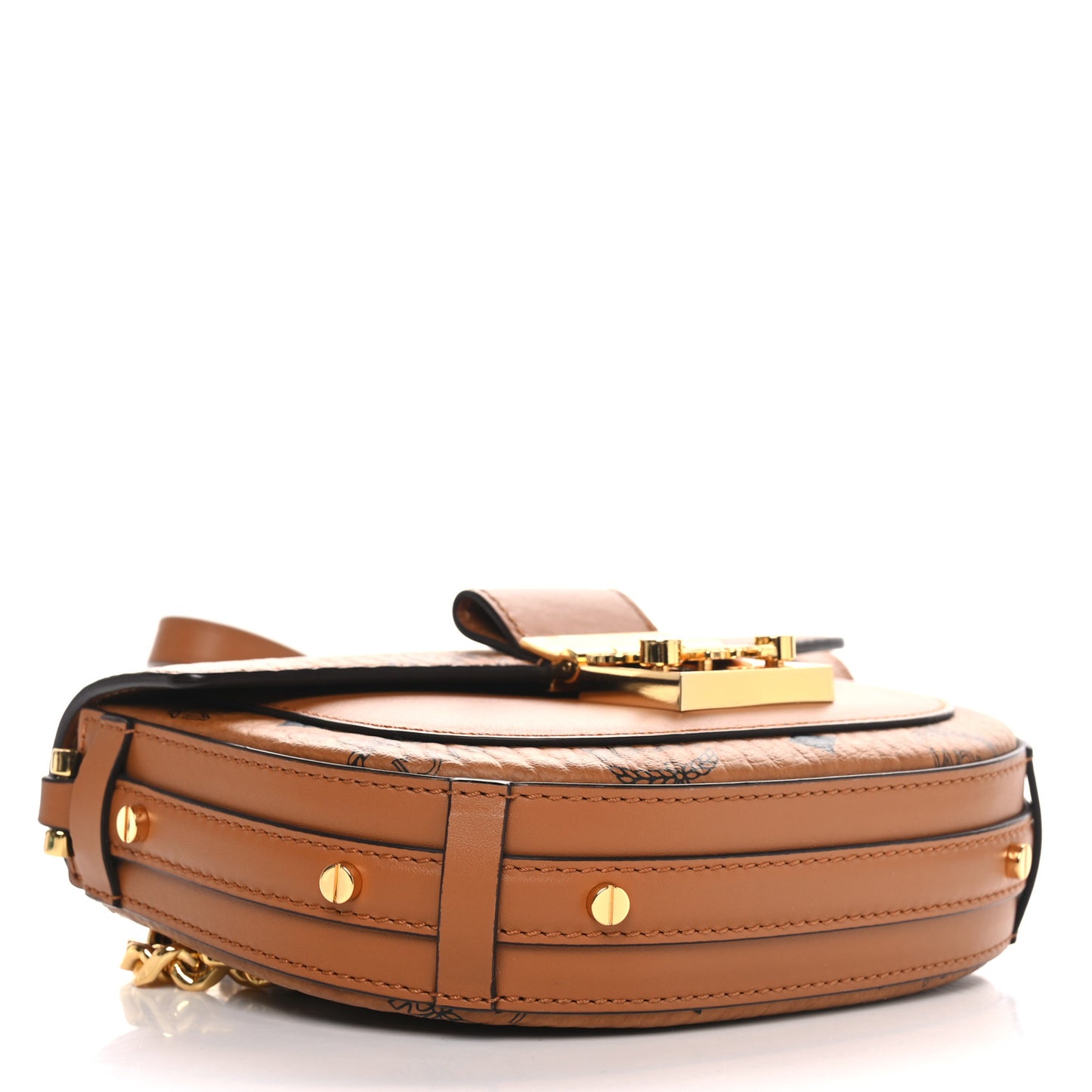 Visetos Mini Patricia Crossbody Belt Bag Cognac