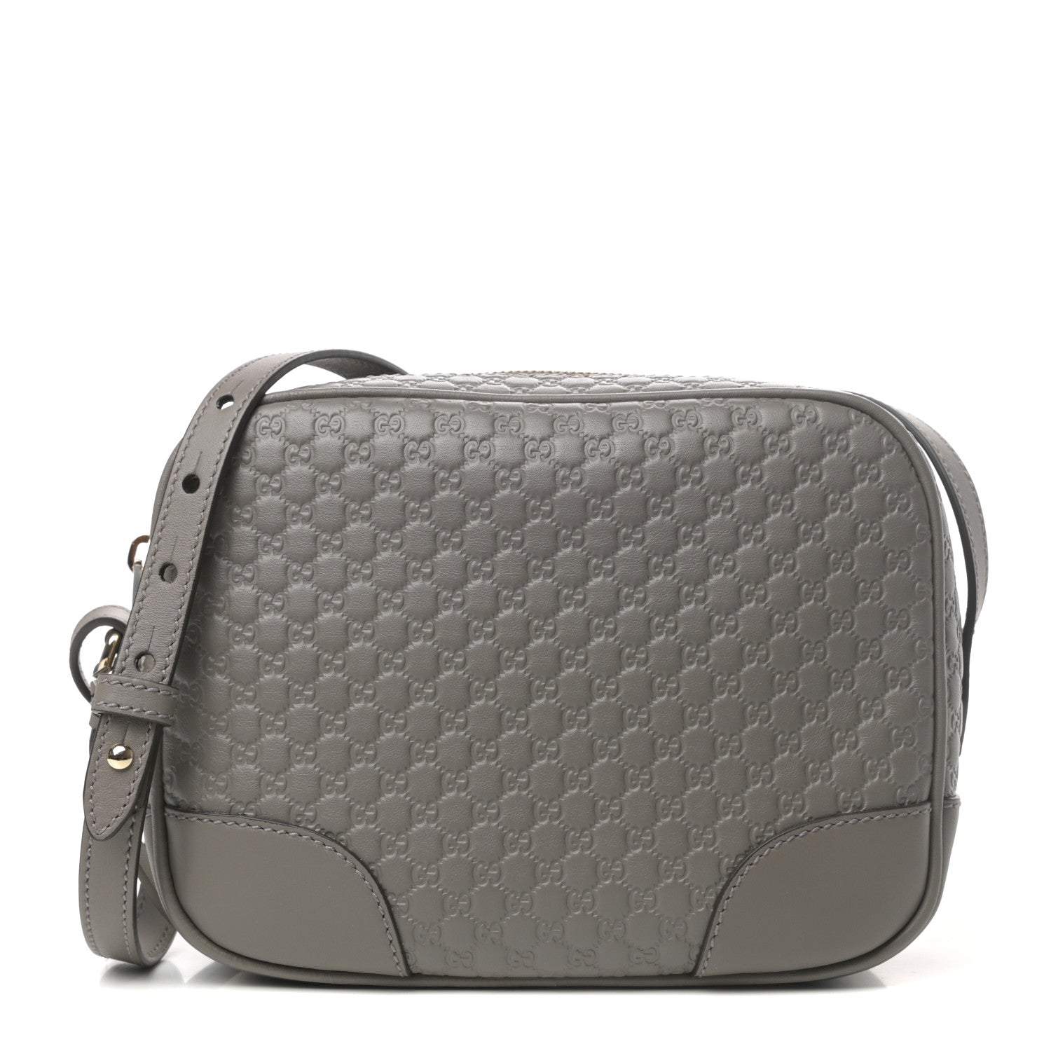 Gucci Microguccissima Mini Bree Messenger Bag Grey 1 of 9