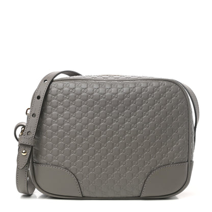 Gucci Microguccissima Mini Bree Messenger Bag Grey 1 of 9
