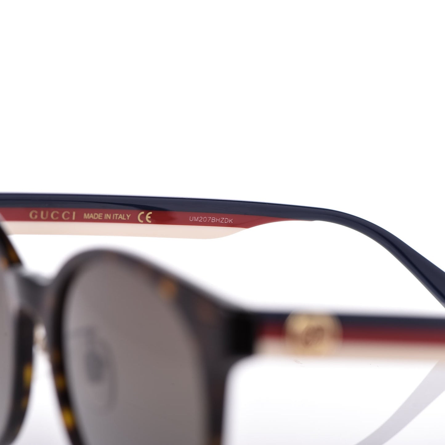 Acetate Round Eye GG Web Sunglasses GG0854SK Tortoise