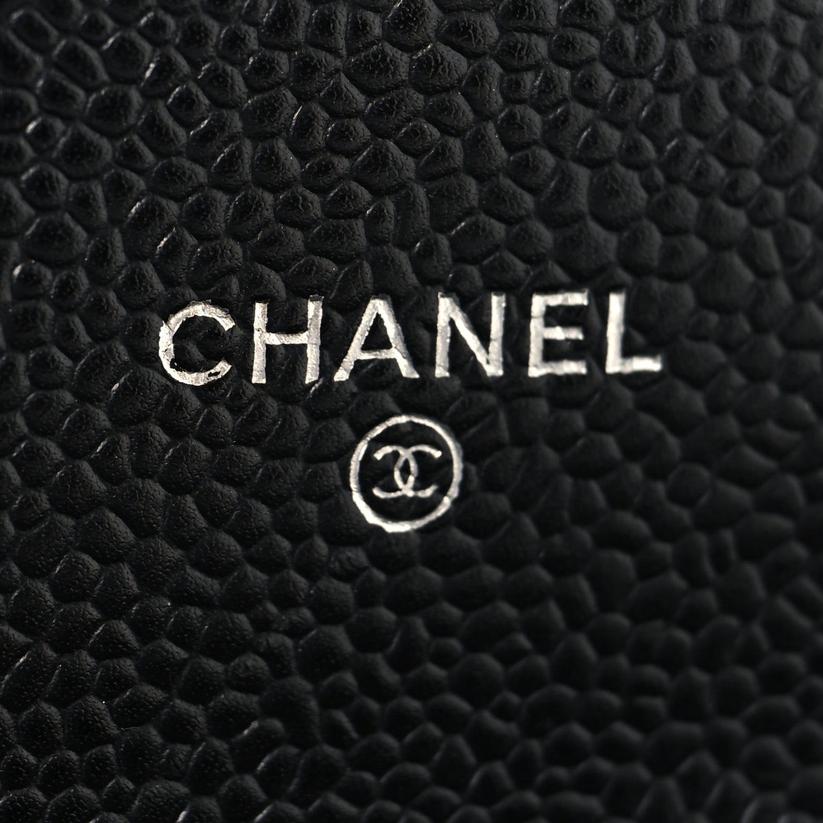 Caviar Quilted Large Gusset Flap Wallet Black