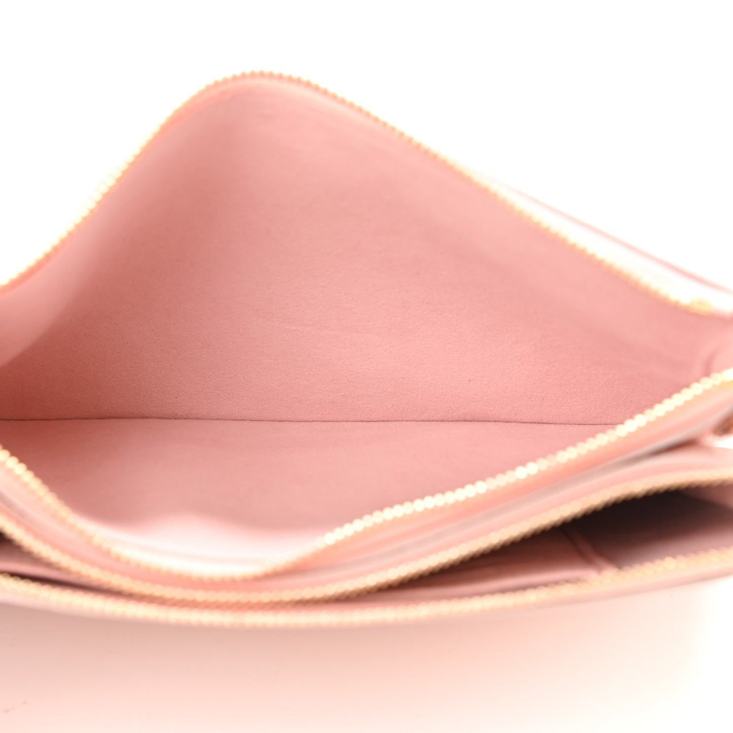 Empreinte Monogram Double Zip Pochette Rose