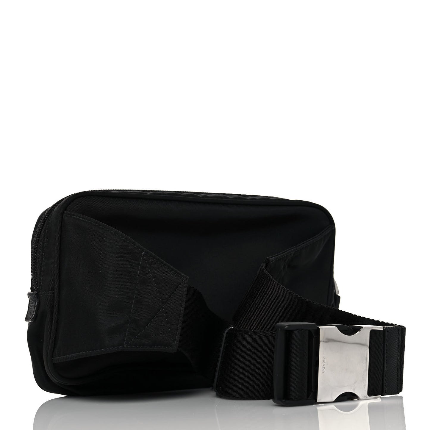 Tessuto Nylon Belt Bag Black
