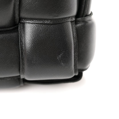 Bottega Veneta Lambskin Maxi Intreccio Padded Chain Cassette Crossbody Bag Black 11 of 13