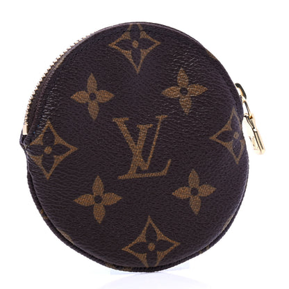 Louis Vuitton Monogram 2019 Christmas Animation Round Coin Purse Blue 2 of 4