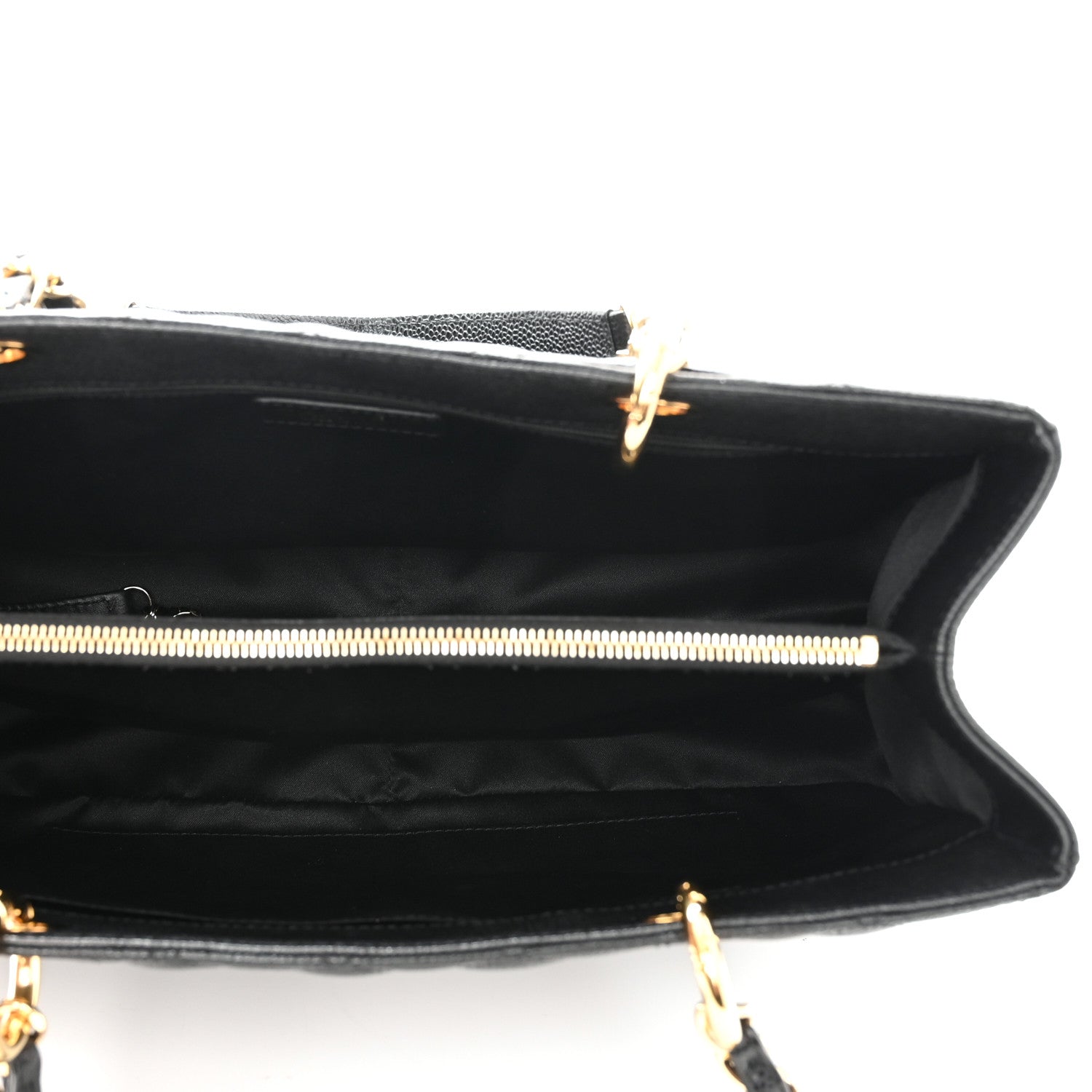 Chanel Caviar Quilted Grand Shopping Tote GST Black 5 of 13