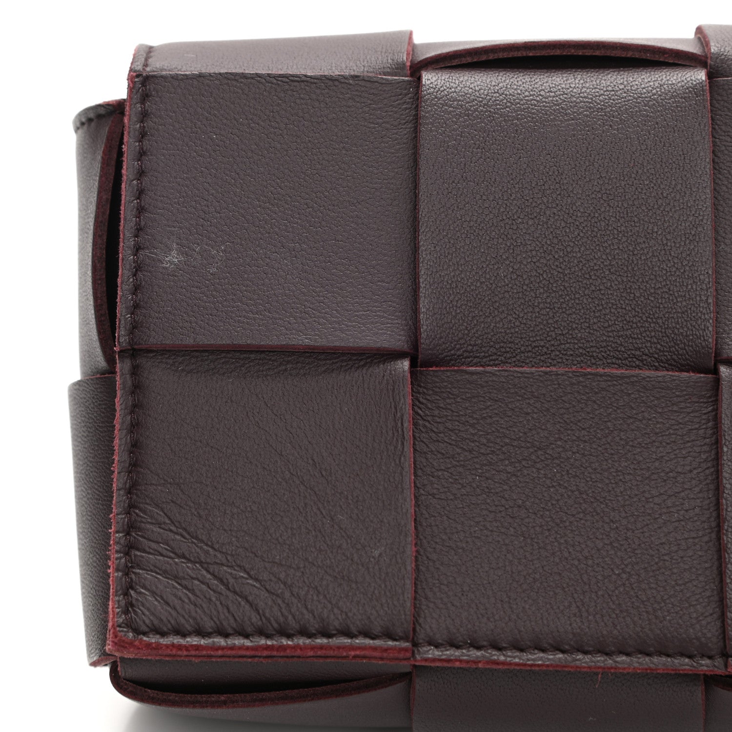 Bottega Veneta Nappa Maxi Intreccio The Belt Cassette Bag Grape 10 of 10