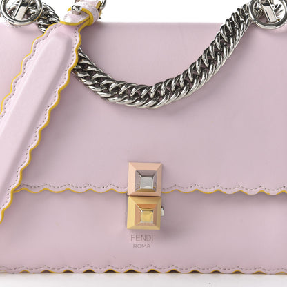 Fendi Vitello Liberty Scalloped Studded Small Kan I Shoulder Bag Peonia 18 of 19